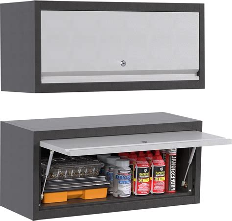 SUPEER Metal Wall Cabinets with Up